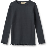 Wheat Navy Blouse Ida