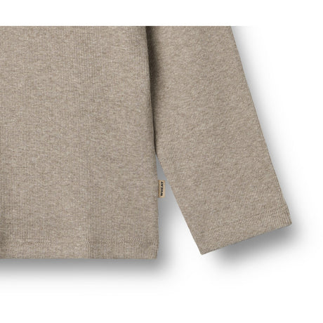 Wheat Gravel Melange Blouse Milo