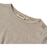 Wheat Gravel Melange Blouse Milo