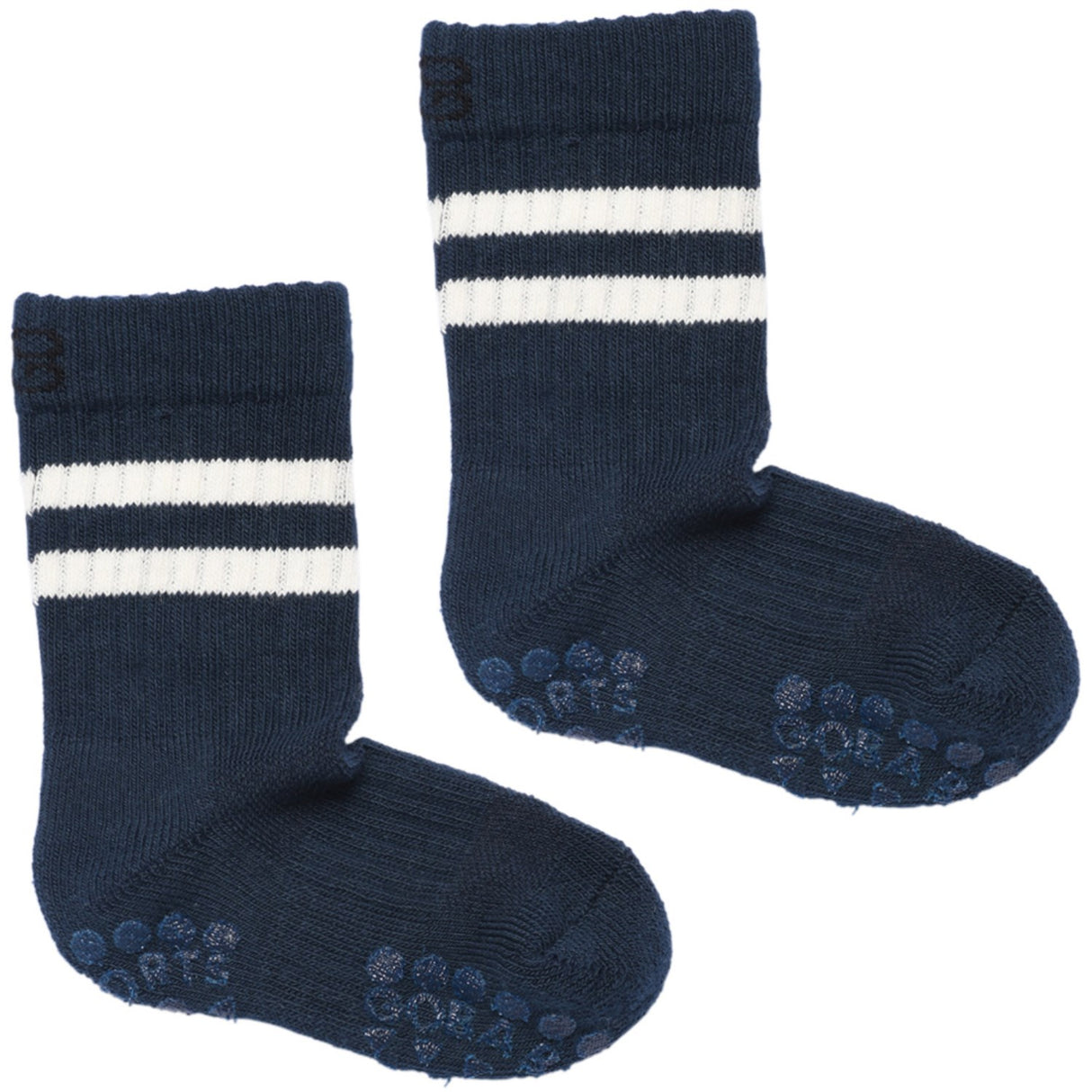Gobabygo Navy Blue Non-Slip Sport Socks