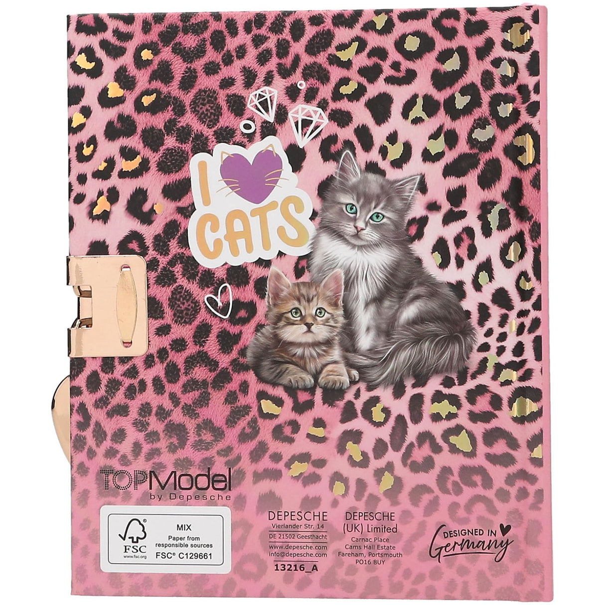 TOPModel Diary With Secret Pen