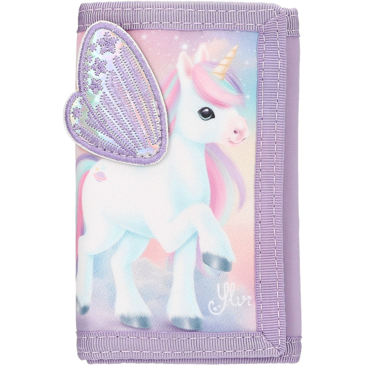 Ylvi Purse With Appliquéd Wing