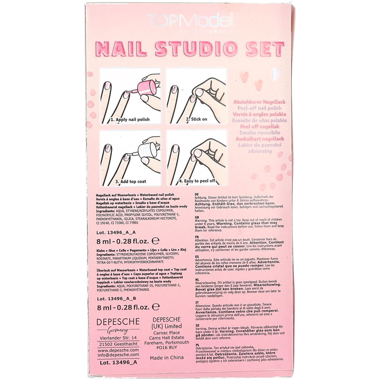 TOPModel Beauty And Me Nail Studio Set