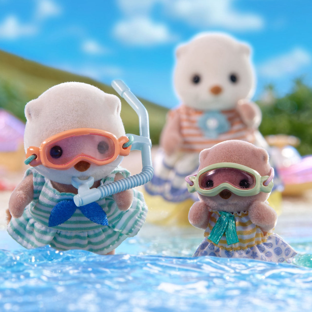 Sylvanian Families® Sea Otter Sisters - Splashy Snorkel Set