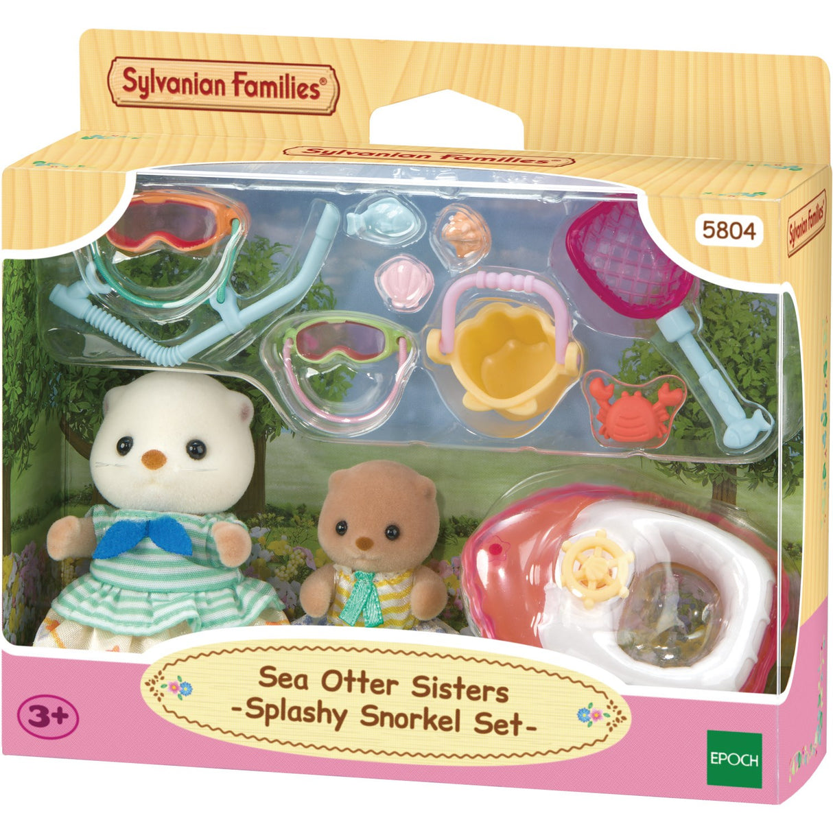 Sylvanian Families® Sea Otter Sisters - Splashy Snorkel Set