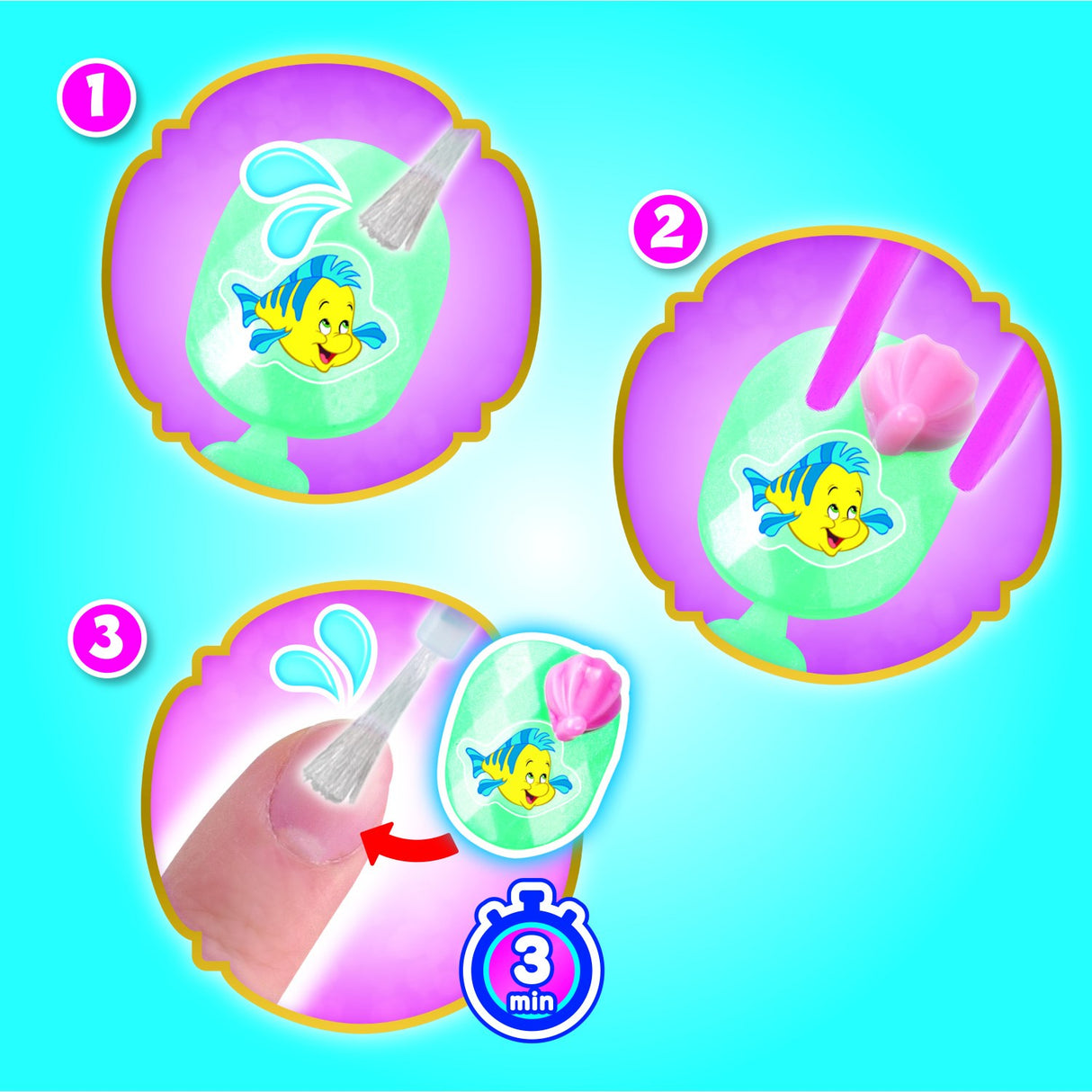 Aquabeads ANS Disney Princess Nail Designer Kit