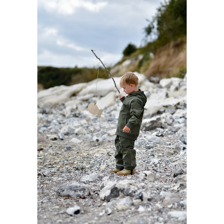 Mikk-Line Dusty Olive Shell Jacket