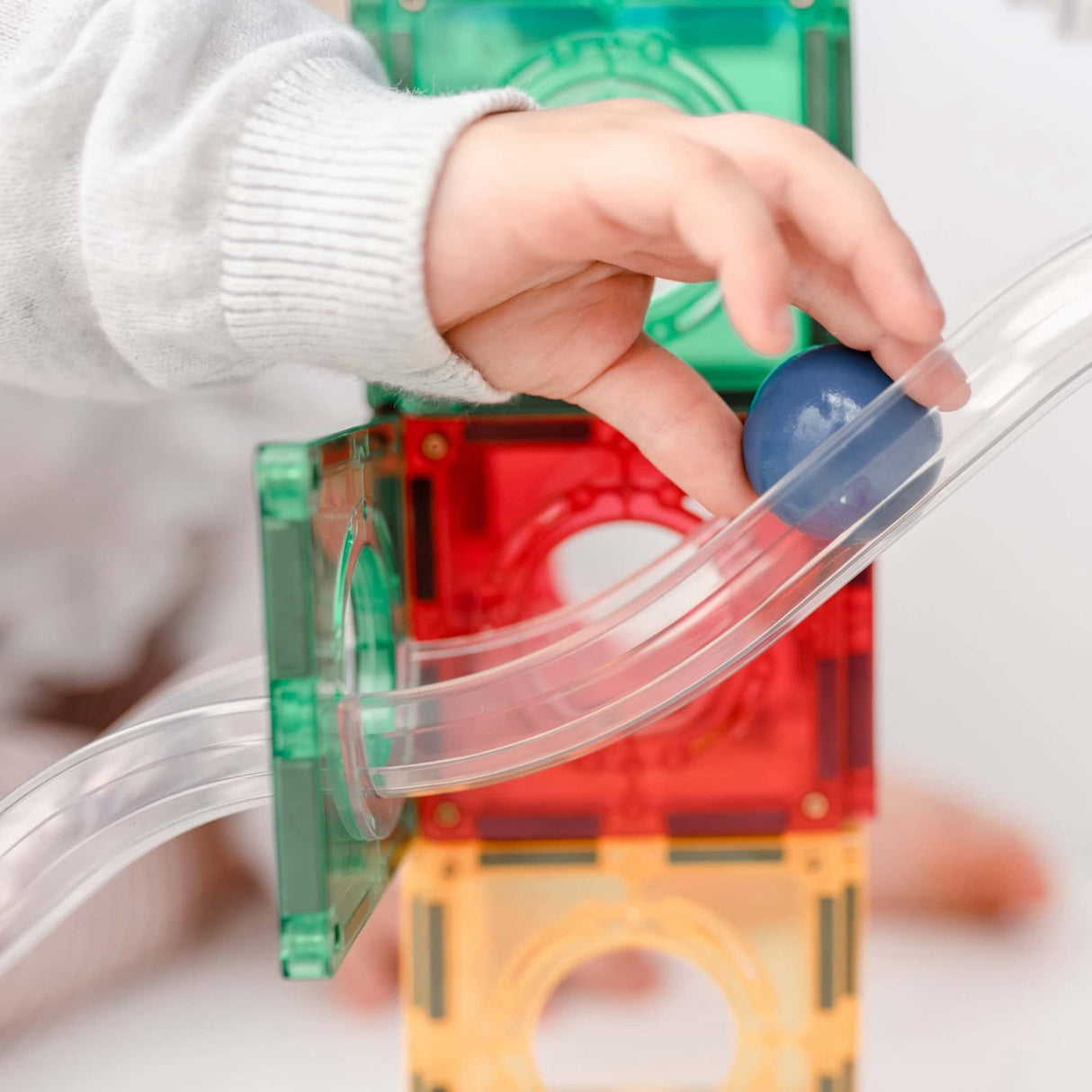 Connetix Rainbow Ball Run Pack 92 Pieces