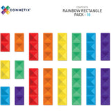 Connetix Rainbow Rectangle Pack 18 Pieces
