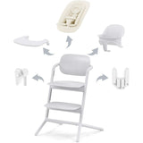 Cybex All White LEMO 4in1 Set