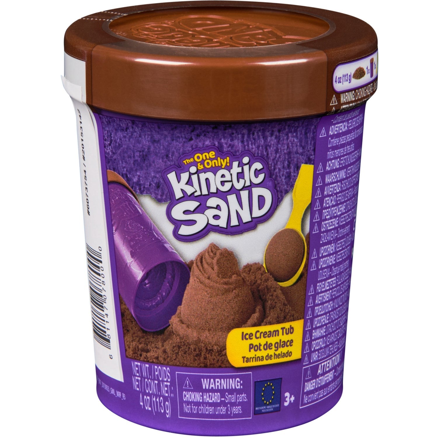 Buy Kinetic Sand Brown Ice Cream Tub Luksusbaby – Luksusbaby COM