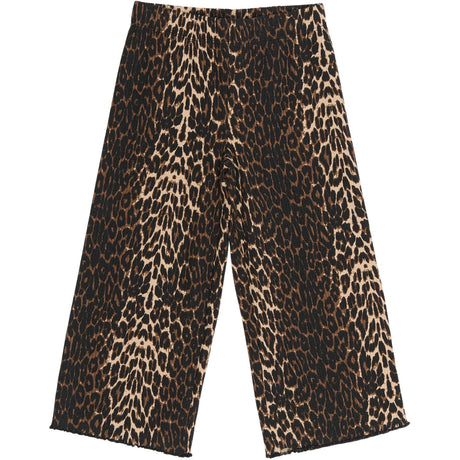 THE NEW Siblings Oxford Tan AOP Ellie Wide Rib Pants