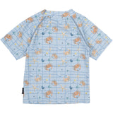 Mikk-Line Faded Denim AOP UV Shirt Recycled