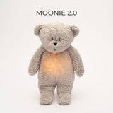 Moonie Gray 2.0 Organic Humming Bear With A Lamp