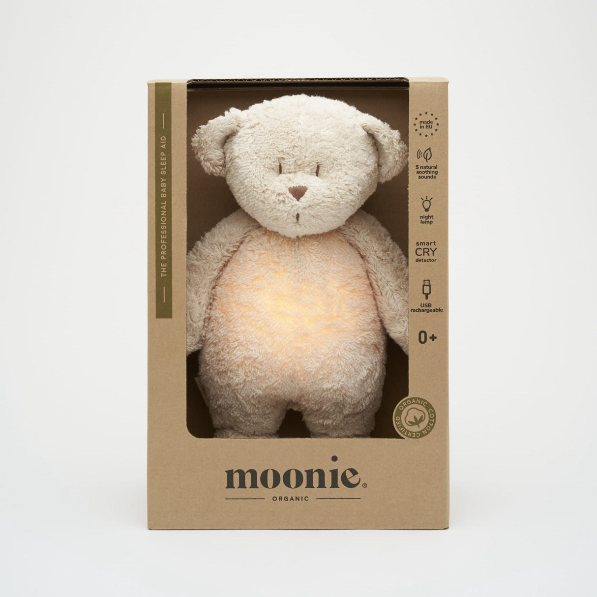 Moonie Sand 2.0 Organic Humming Bear With A Lamp
