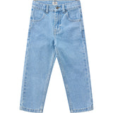 COPENHAGEN COLORS Lt Blue Indigo Washed Organic Junior Jeans, Reugular Fit