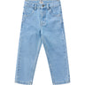 COPENHAGEN COLORS Lt Blue Indigo Washed Organic Junior Jeans, Reugular Fit