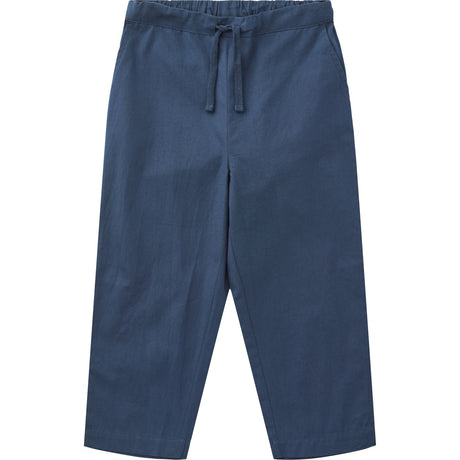 COPENHAGEN COLORS Navy Poplin Classic Pants
