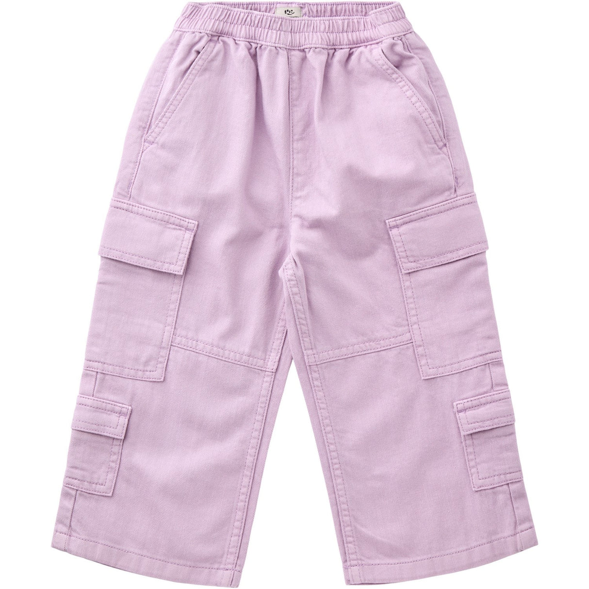 COPENHAGEN COLORS Lavender Organic Cargo Twill Pants