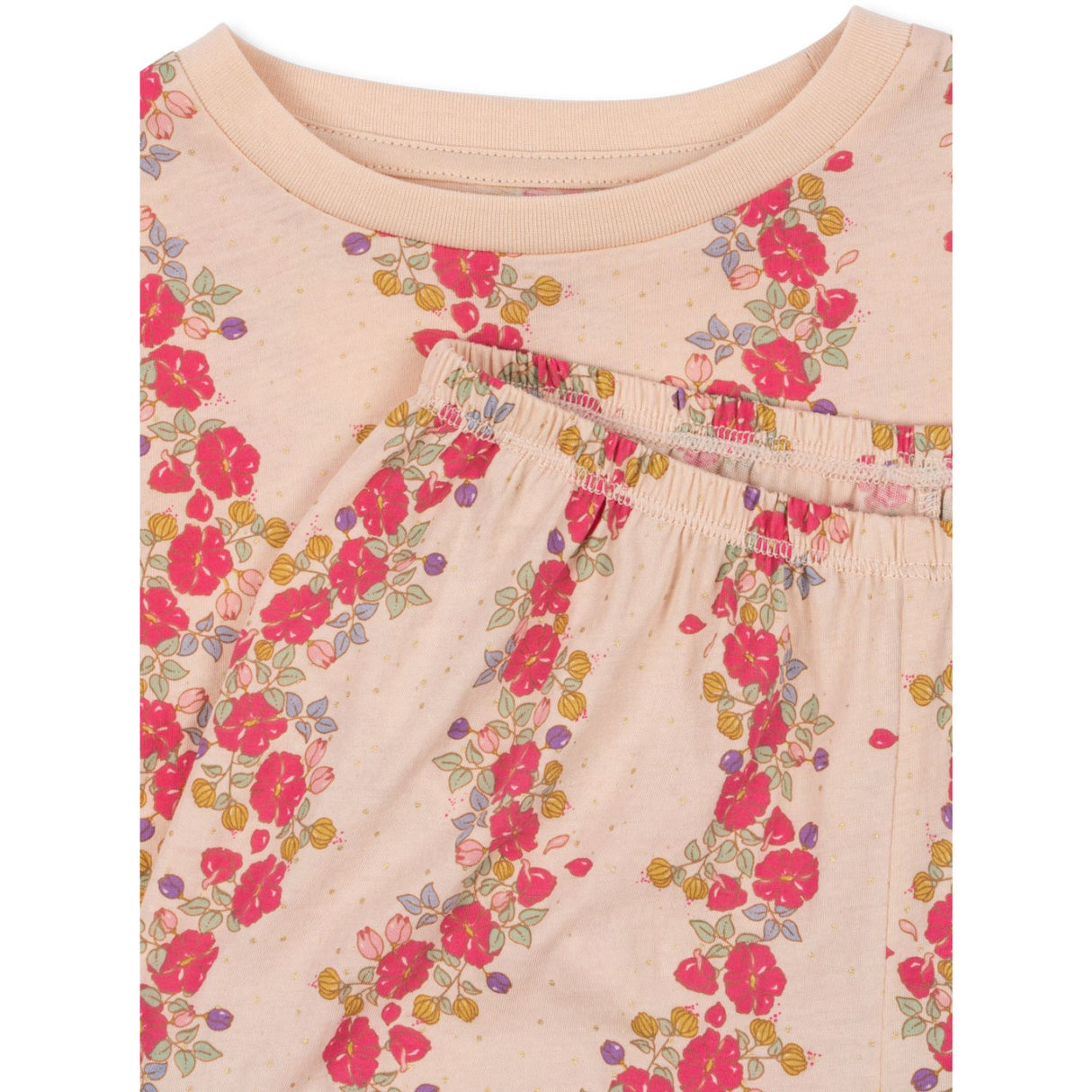 Konges Sløjd Floria Pink Famo Frill Set Gots