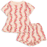 Konges Sløjd Floria Pink Famo Frill Set Gots