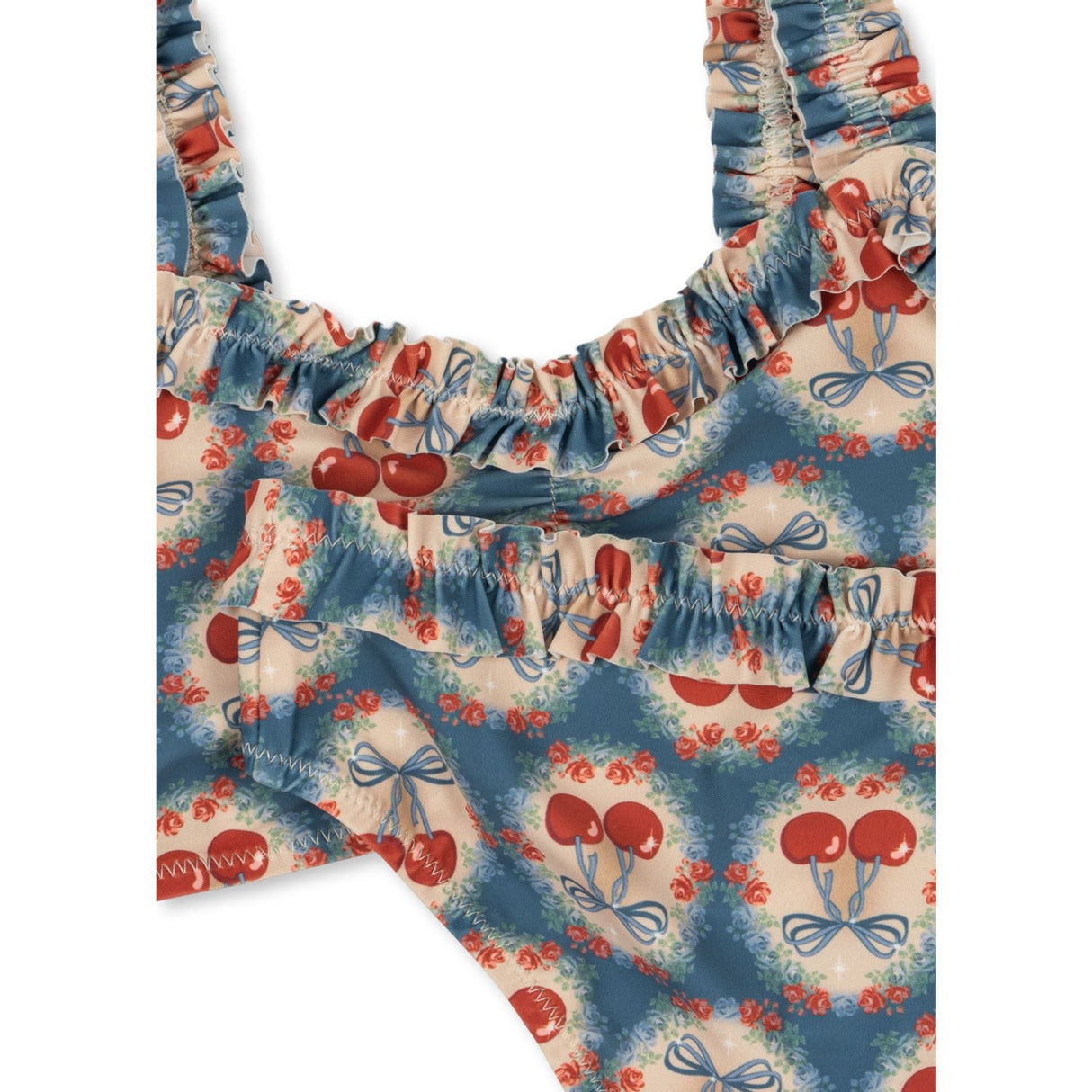 Konges Sløjd Cherry Bow Blue Maya Bikini Grs