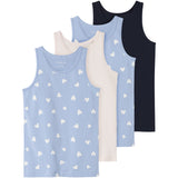 Name It Serenity Tank Top 4-Pack Hearts Noos