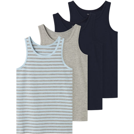 Name It Aquamarine Tank Top 4-Pack Aquamarine Noos