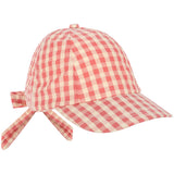Konges Sløjd Flamingo Plume Check Kim Bow Cap Gots