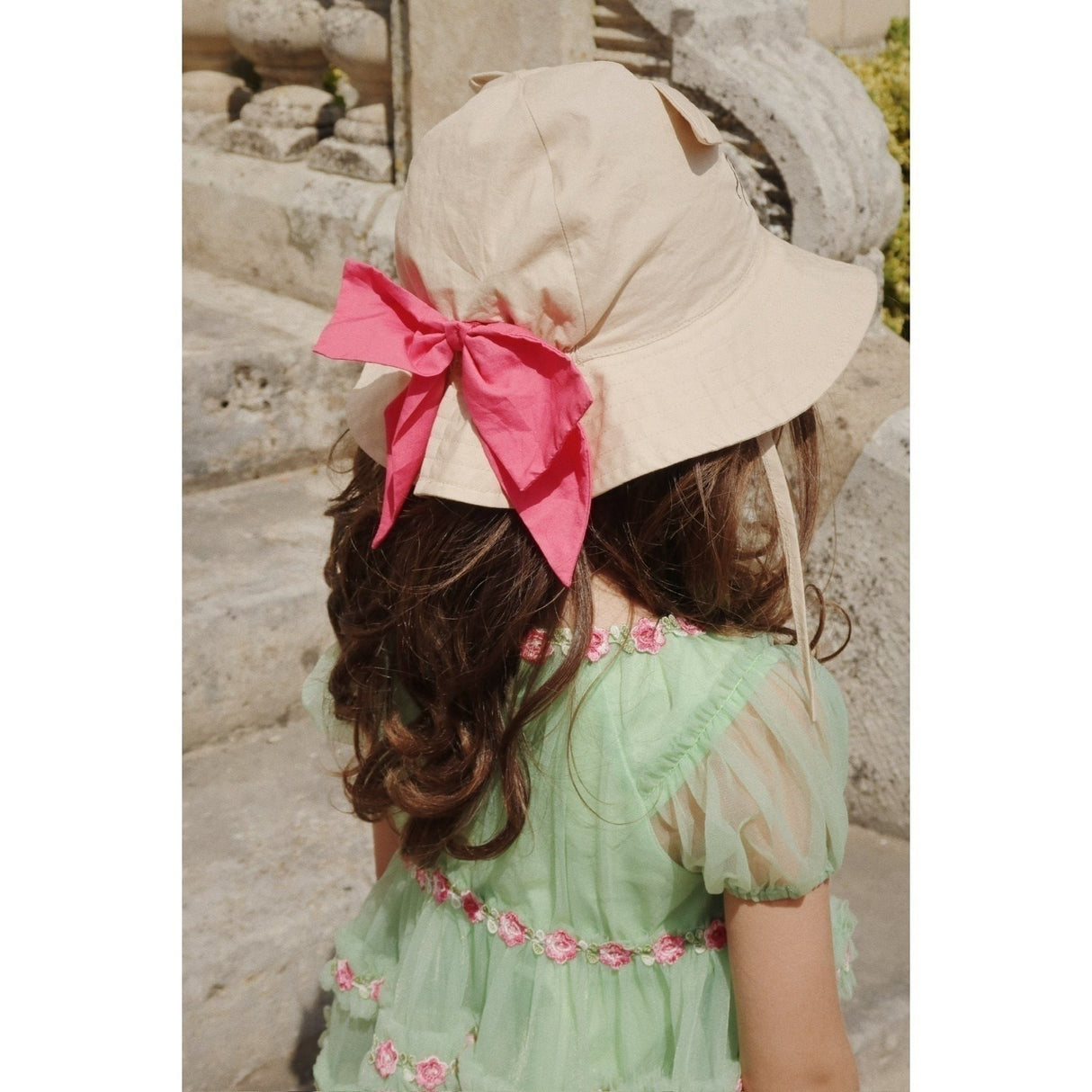 Konges Sløjd Creme Brulee Verbena Bow Kitty Sun hat