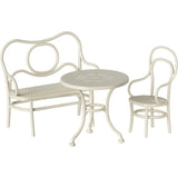 Maileg Café Set, Mouse, Small - Off White