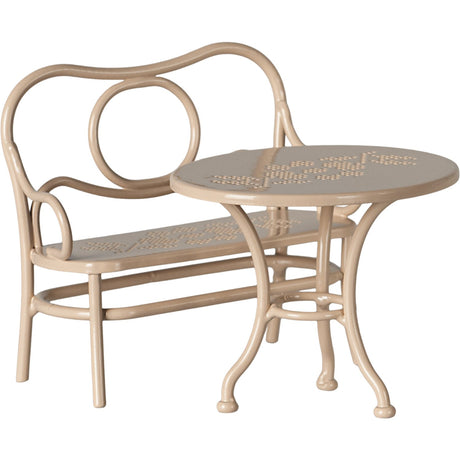 Maileg Café Set, Mouse, Big - Pale Pink