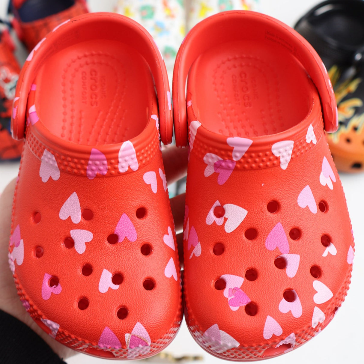 Crocs Cherry Red Classic VDay Clog