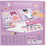 TOPModel T-Shirt Designer Colouring Book