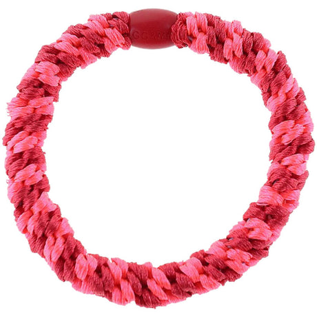 Bow's by Stær Braided Hair Elastic - Multi Neon Pink/Red 6-pack