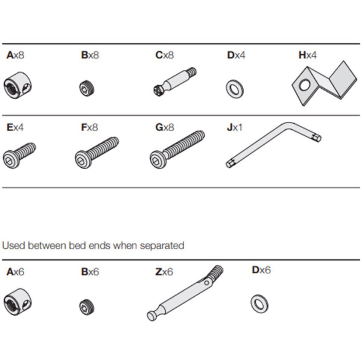 Leander Classic™ Skruesæt Til Baby- & Junior Bed
