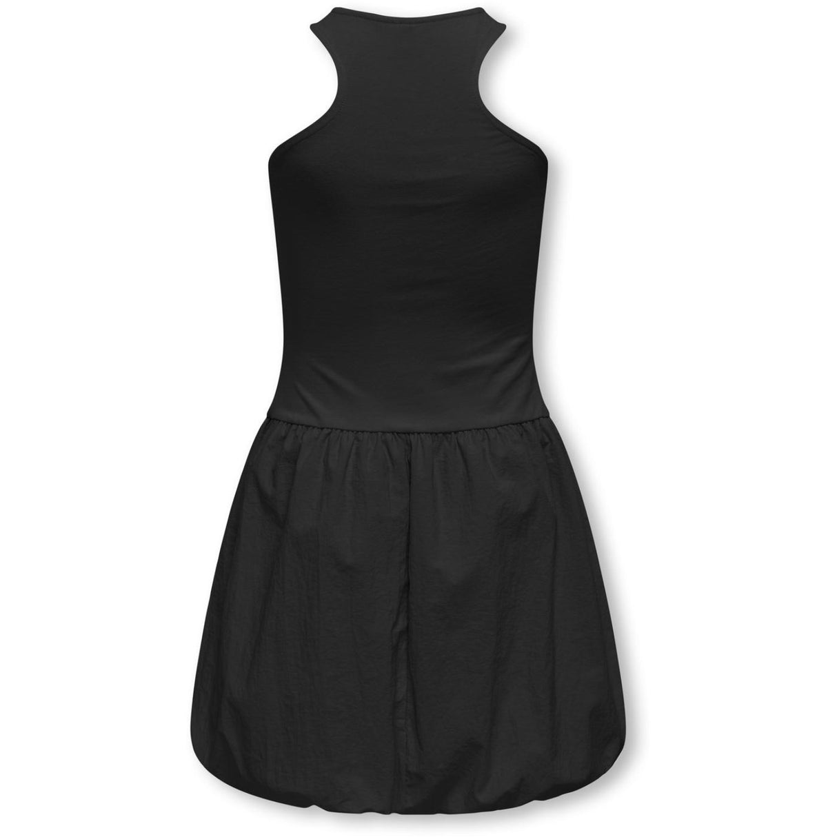 kids ONLY Black Lia Ballon Mix Short Dress