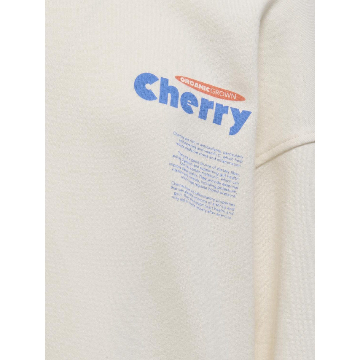 kids ONLY Tofu Cherry Philea Life Overzise Fruit O-neck Sweatshirt