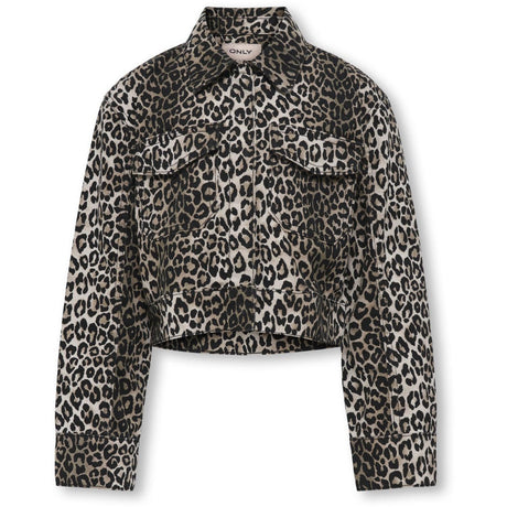 kids ONLY Black Leo Sandra-Lumi Printed Jacket