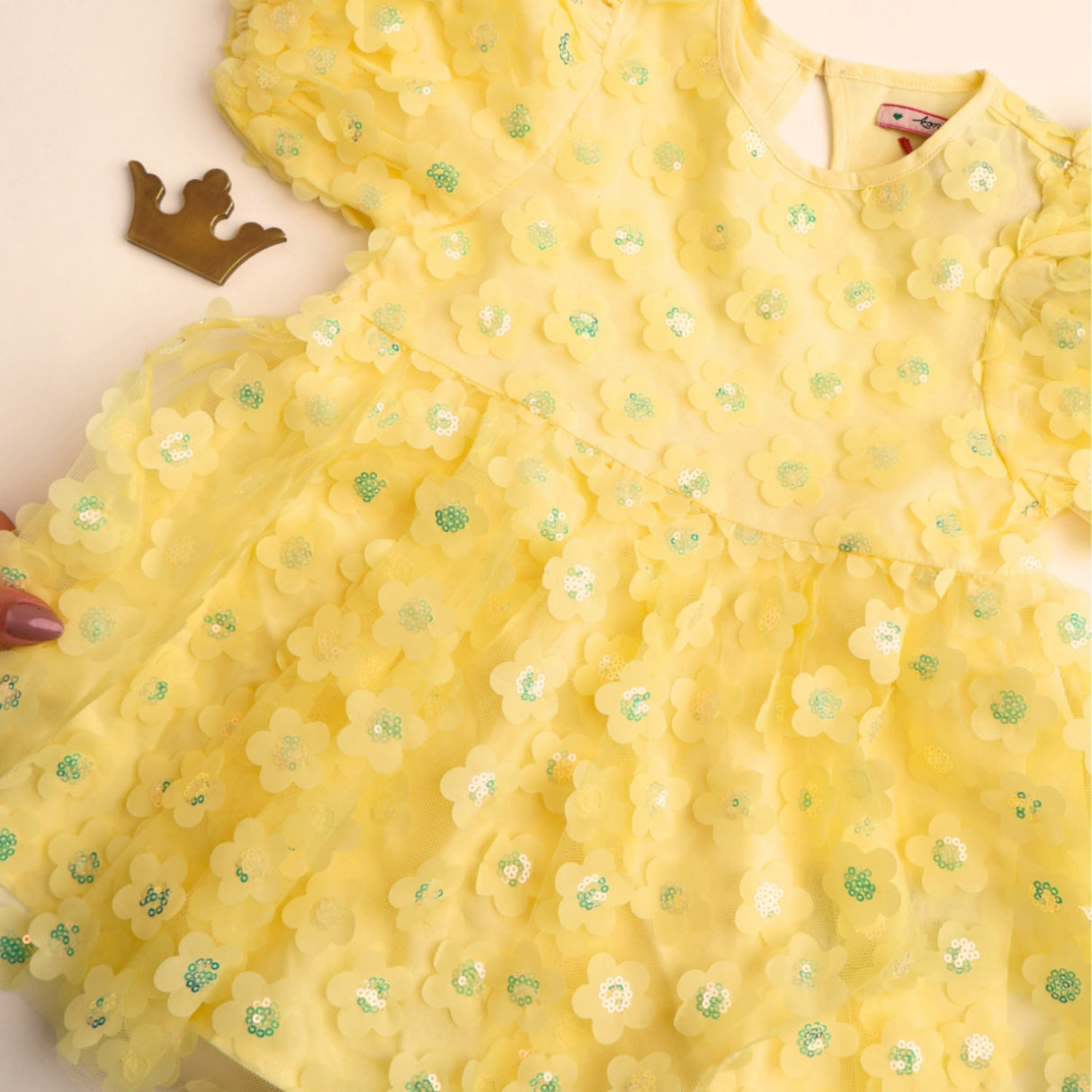 Konges Sløjd Fairy Butter Flower Easter Sally Dress