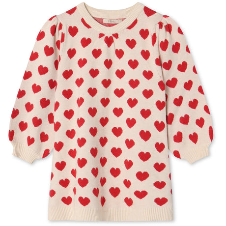 Fliink Pompeian Red/ Sandshell Alon Heart Dress