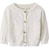 Lil'Atelier Coconut Milk Gliva Ivo Knit Cardigan