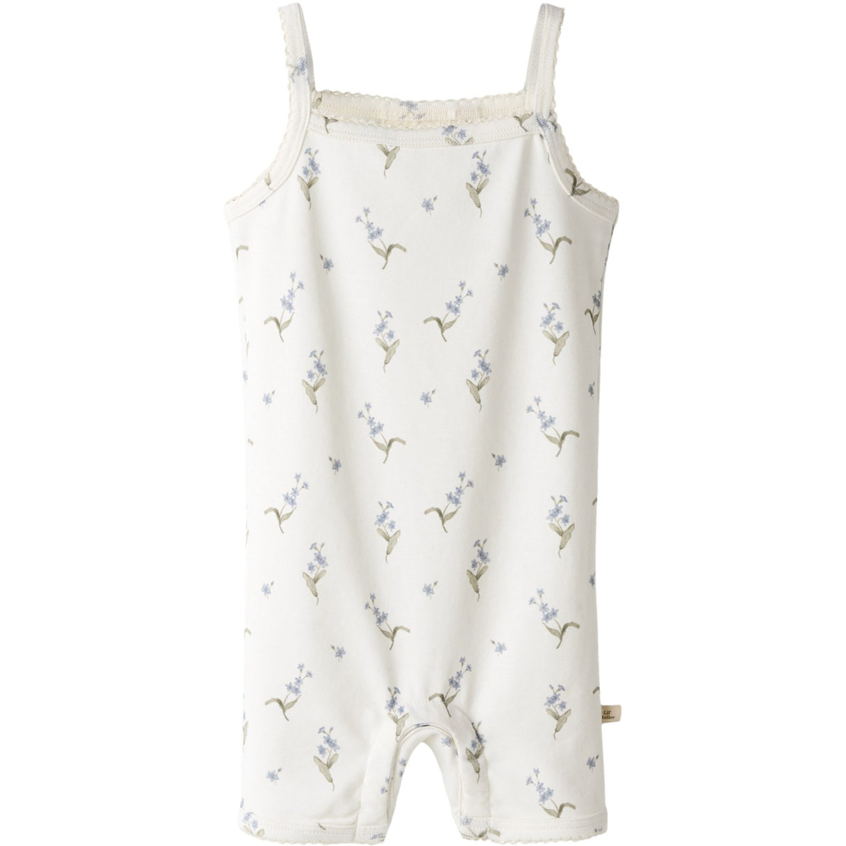 Lil'Atelier Coconut Milk Forget Me Not Gayo Sao Strap Suit