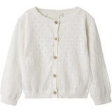 Lil'Atelier Coconut Milk Gliva Ivo Knit Cardigan
