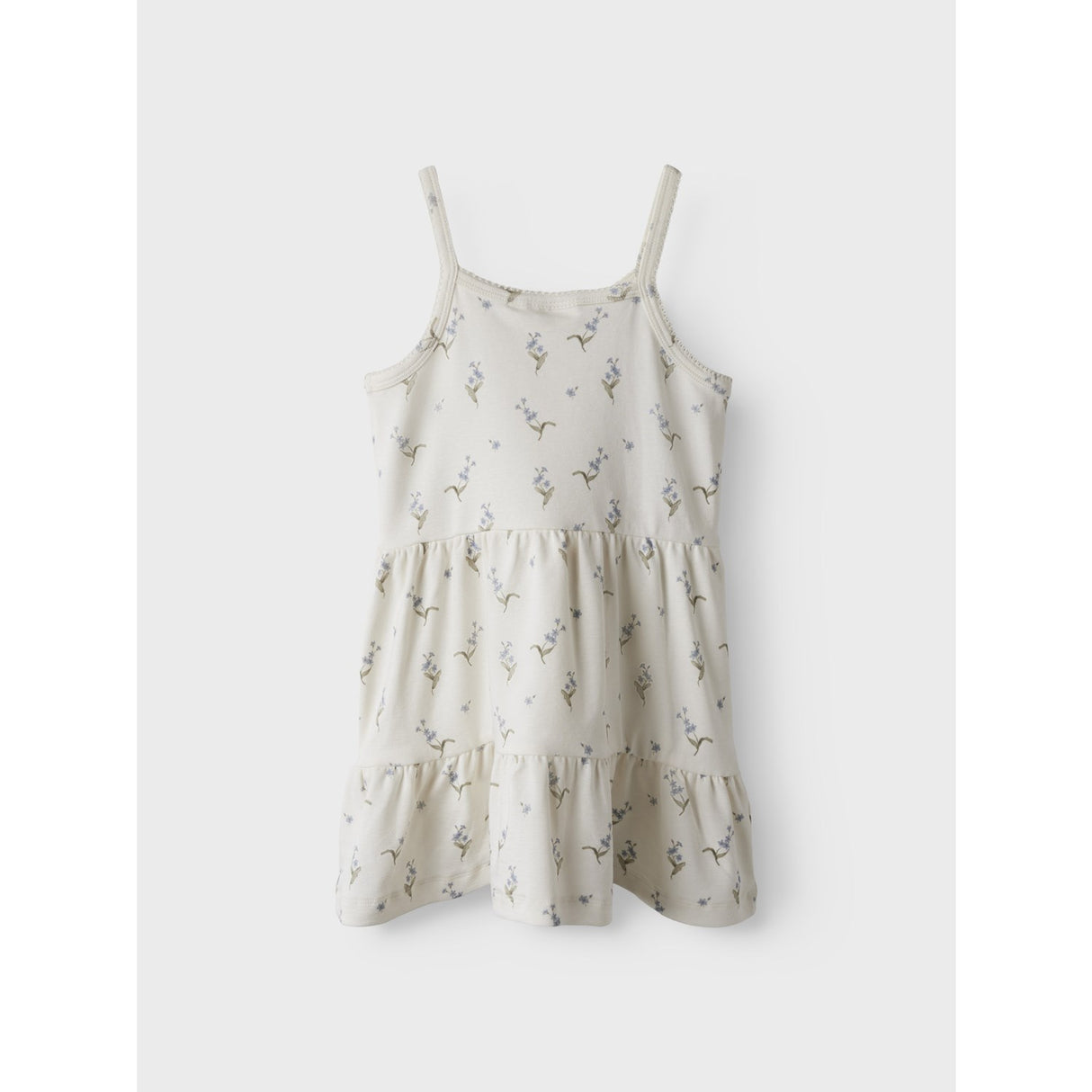 Lil'Atelier Coconut Milk Forget Me Not Gayo San Strap Dress
