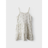 Lil'Atelier Coconut Milk Forget Me Not Gayo San Strap Dress