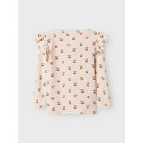 Lil'Atelier Silver Peony Lavo Eve Slim Blouse