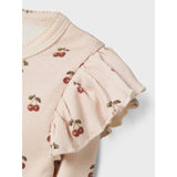 Lil'Atelier Silver Peony Lavo Eve Slim Blouse