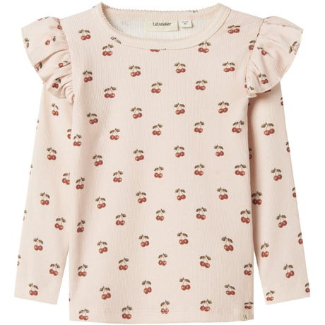 Lil'Atelier Silver Peony Lavo Eve Slim Blouse