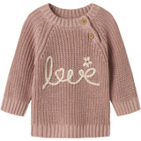 Lil'Atelier Misty Rose Emlen Emb Knit